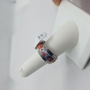 Brand New Stainless steel Jesus Ring